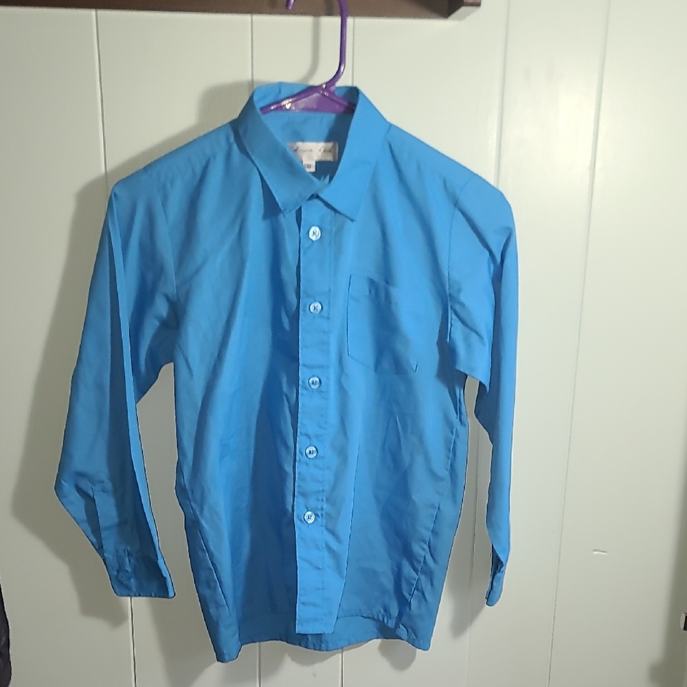 Boy Blue Dress Shirt